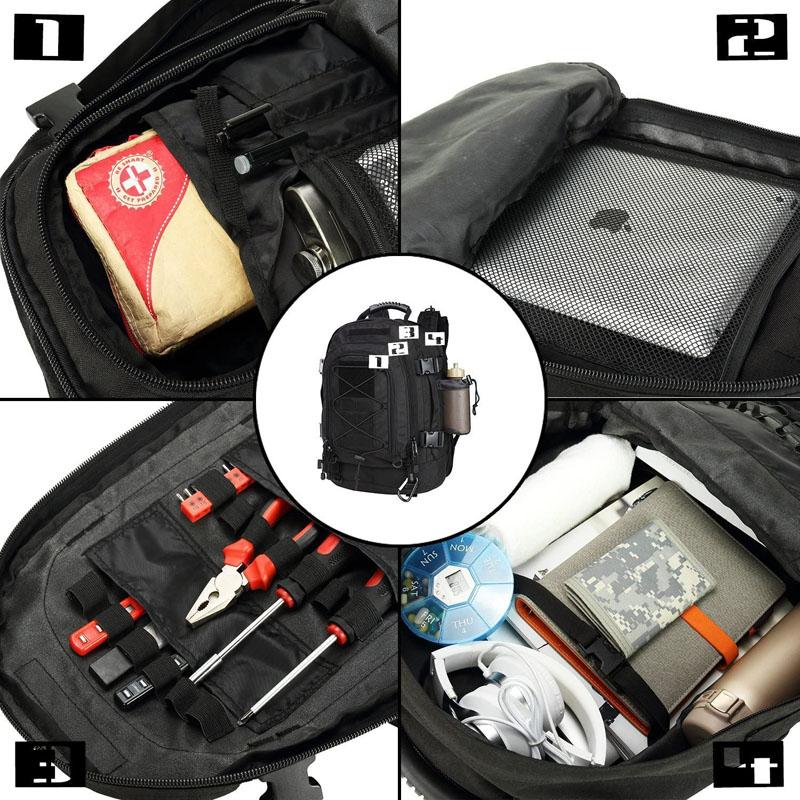 Multifunctional Outdoor Backpack Mountaineering Hiking Cycling Sports Backpack Unisex
