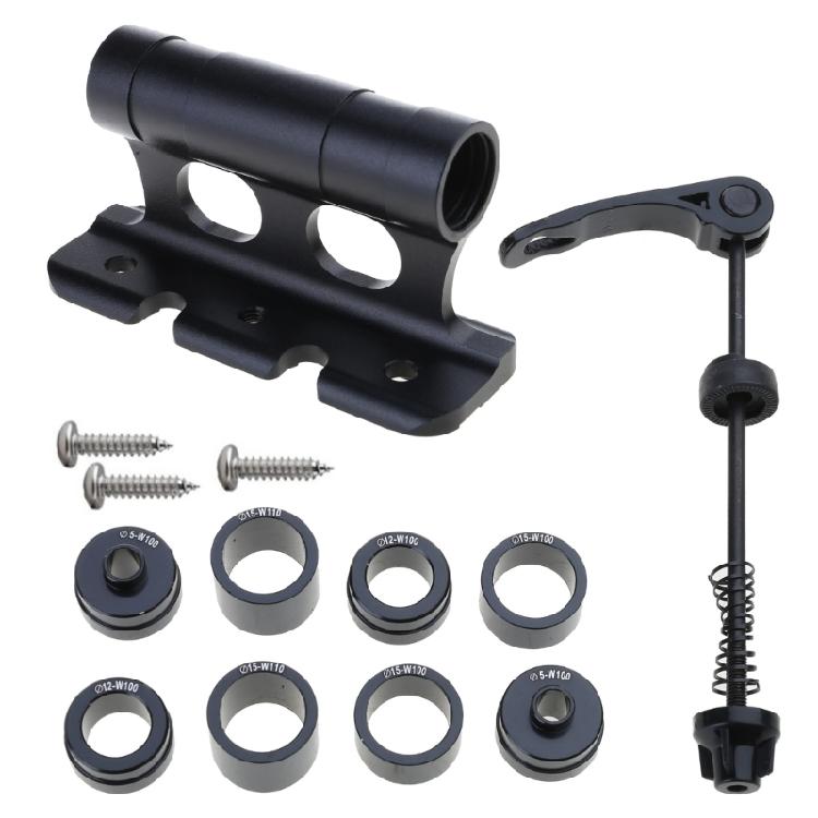 Bike Block Fork Mount with Adapters Quick Release Bicycles Front Fork Bracket