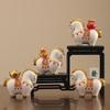 JINGRUIXIANG Lucky Horse Gold Ingot Desk Ornament