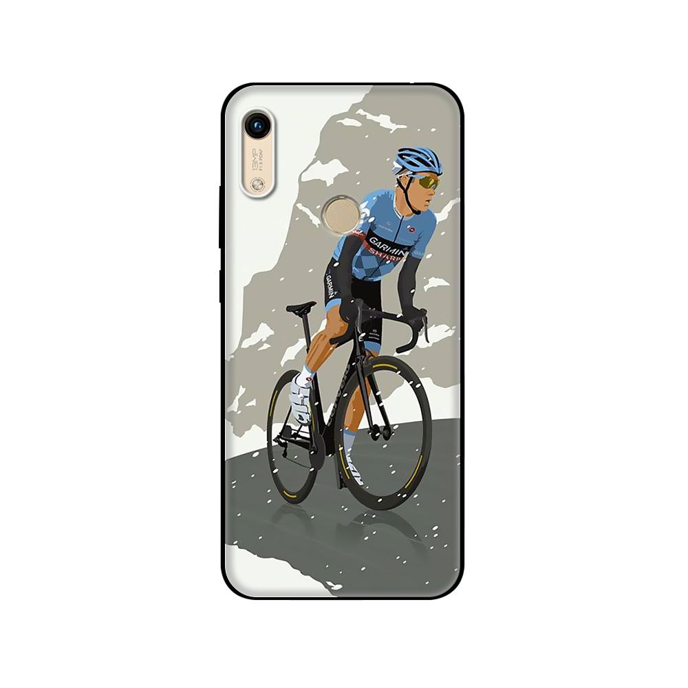 

Черный чехол из ТПУ для Huawei Honor 8a Prime 8s Prime 9 Lite Honor 9A 9C 9X Premium 9x Pro 9S чехол Велоспорт искусство honor 9X