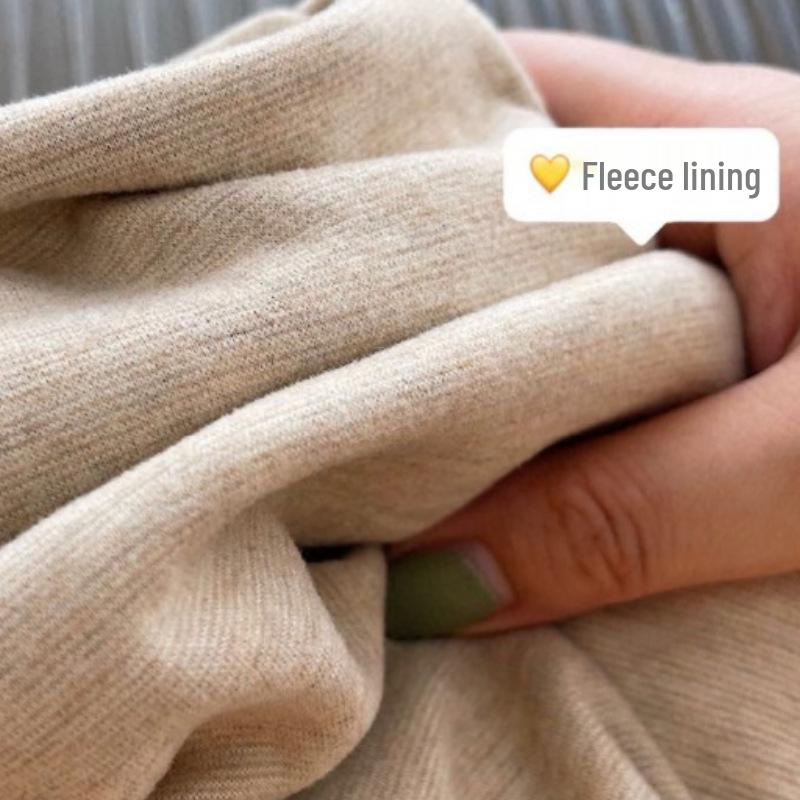 2025 New Autumn/Winter Wool Silk Warm Underwear Set for Couples - Women's and Men's Base Layer Pants