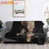 Cute Elephant Inside Pocket Elephant Lovers Ultra-Soft Blanket Quilt Winter Sofa Cover Bed Covers