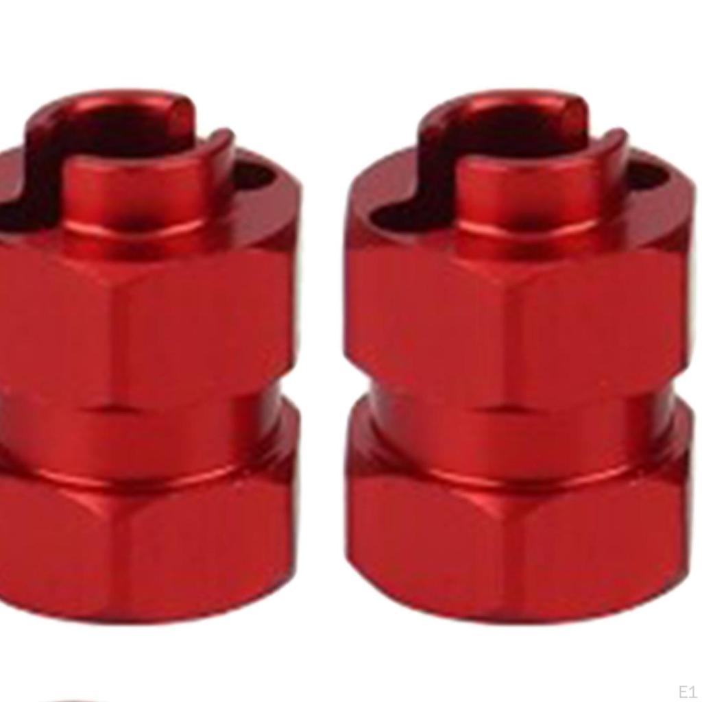 4Pcs Brass Extended Wheel Hubs Combiner for Scx24 Axi00001 RC car Parts