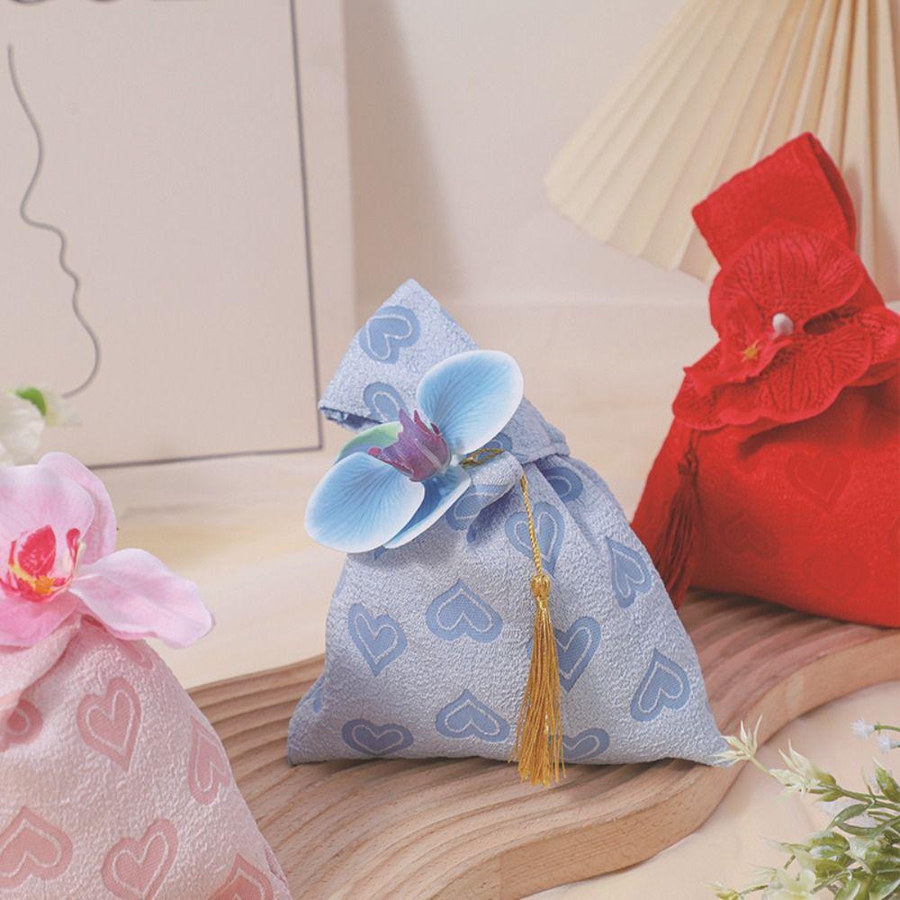 Temperament Chinese Style Handbag Velvet Wedding Candy Bag  Cheongsam Accessories