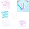 100Pcs Spoon Disposable Makeup S Mini Beauty Tool for Women Girls