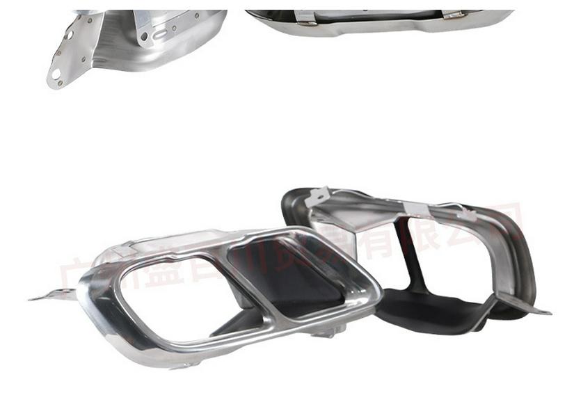 Compatible Stainless Steel Exhaust Tips for BMW X5/X6/X7 (G05, G06, G07)