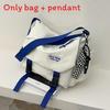 Urban Streetwear Messenger Bag For Women With Large Capacity And Nylon Material