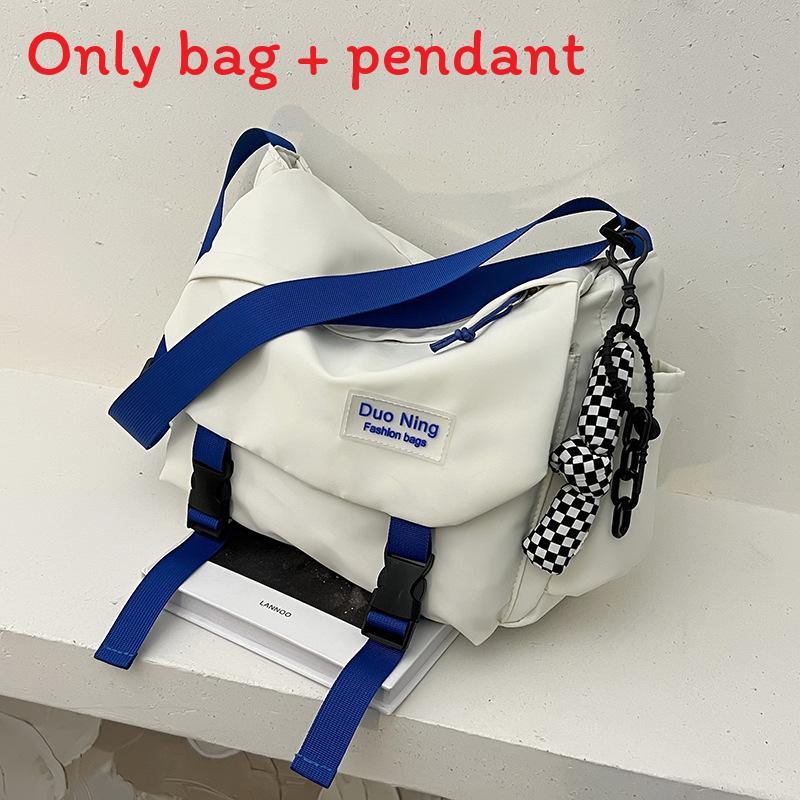 Urban Streetwear Messenger Bag For Women With Large Capacity And Nylon Material