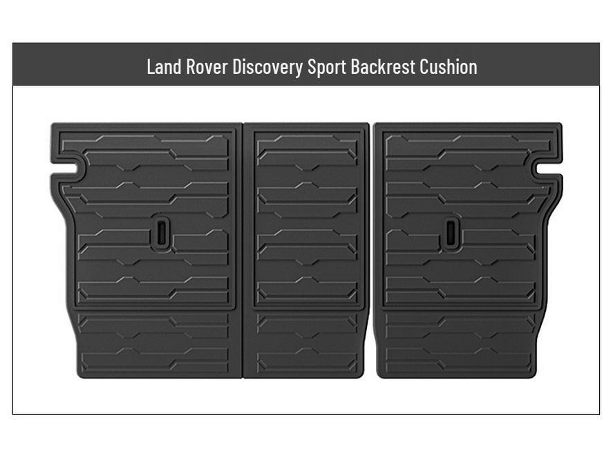Umweltfreundliche TPE-Autofußmatten mit Kofferraum- und Rücksitzlehnen-Pads für 2018-2025 Land Rover Discovery Sport.
