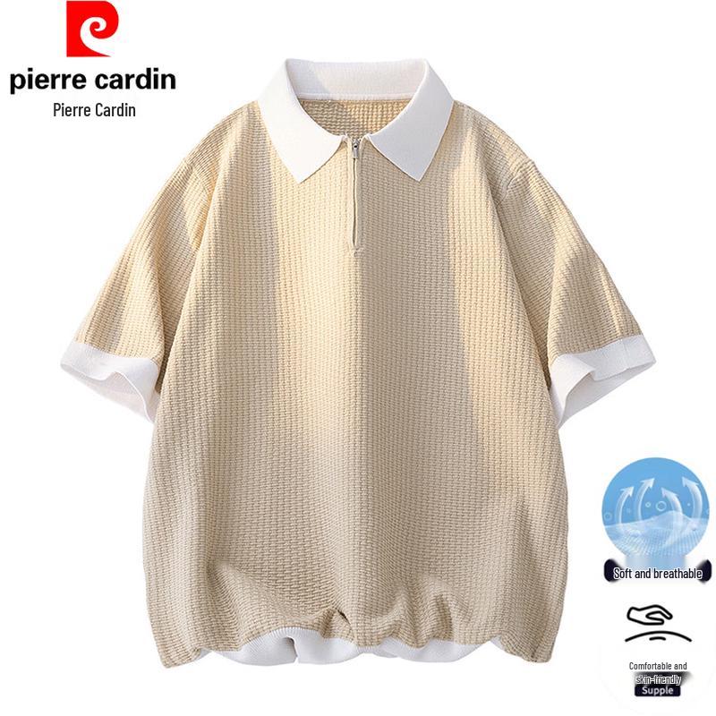 

Pierre Cardin Men s Casual Breathable Polo T-Shirt L