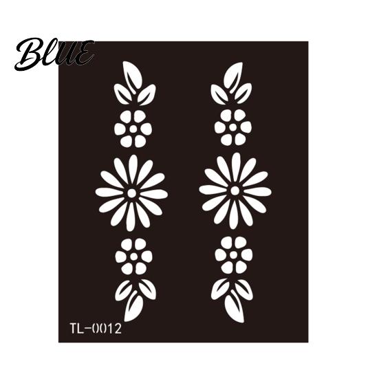 DIY Henna Stencil Tattoo Stencil Reusable Tattooing Template