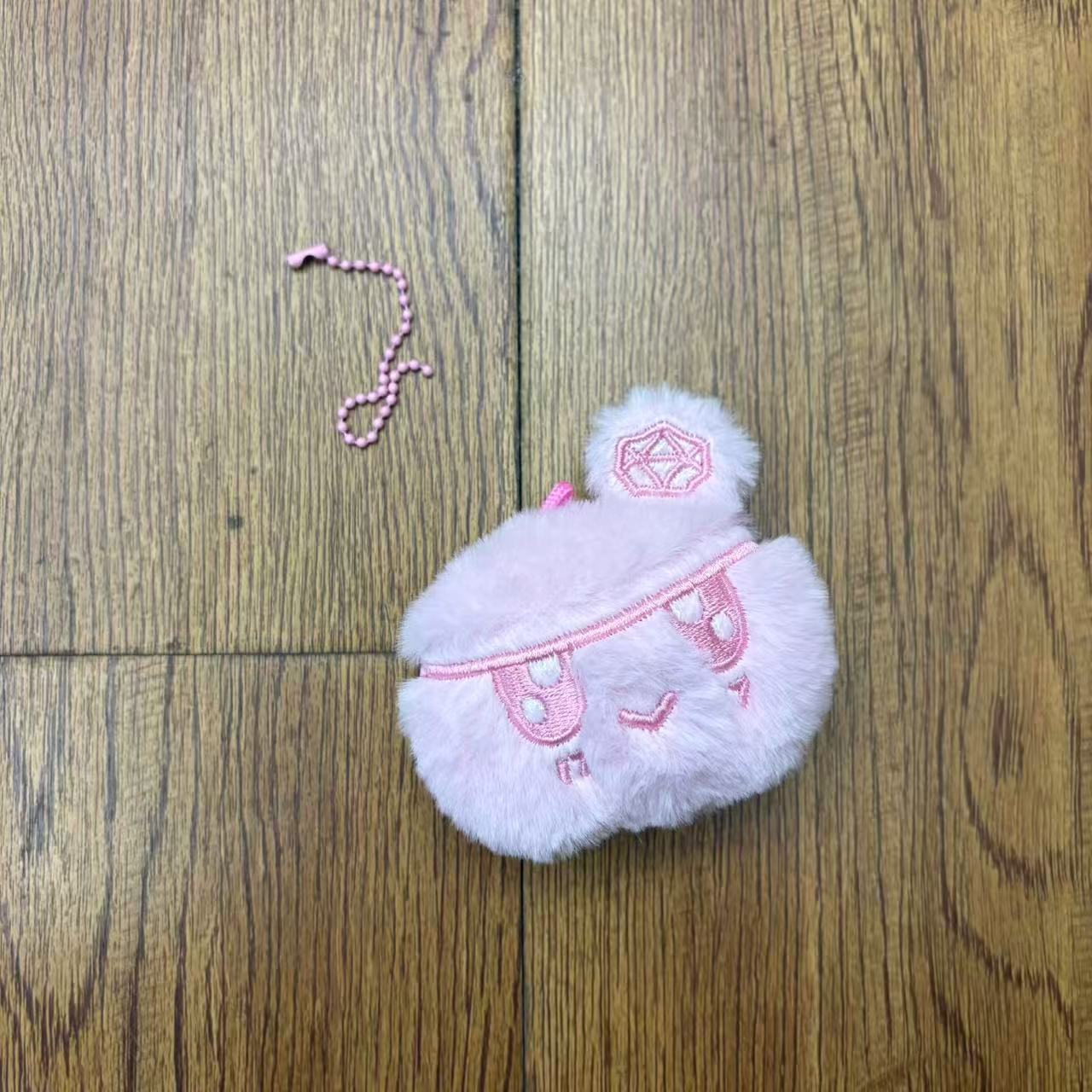 Four Colors of Plush Toys Cute Gifts Plush Keychain Pendant Cartoon Plush Pendant Bag Clothing Pendant Keychain Birthday Present