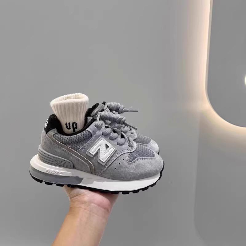 

Children s Forrest Gump shoes 2025 spring and autumn new girls casual dad shoes boys sports shoes medium and older children s running shoes 32-37 yards, 6 pairs in one hand серый