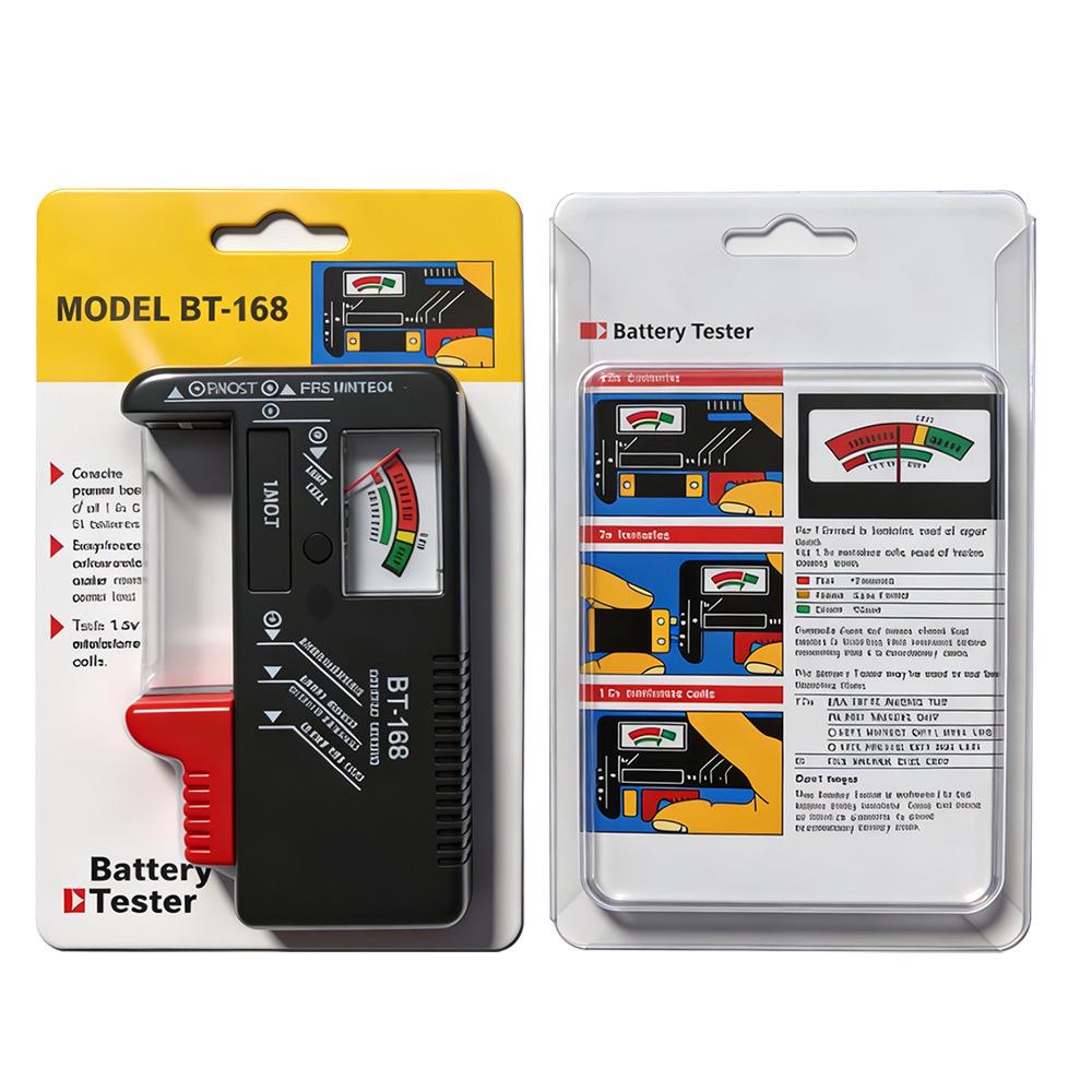 Battery Capacity Tester Display for Power Level Detection