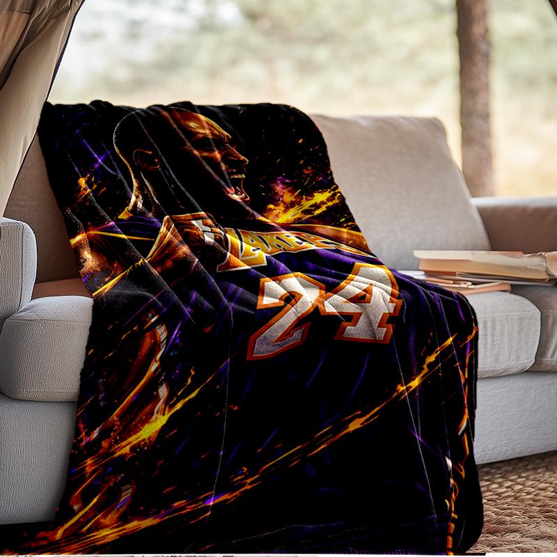 Lakers Legend Celebration Blanket Lightweight Ideal Bedding Blanket Perfect for Travel, Camping, Living Rooms, Offices, Sofas, Fan Christmas gift