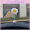 Beautiful Plastic Car Window Center Console Flower Decoration Ornament White Yellow Pink Purple Green Blue Red
