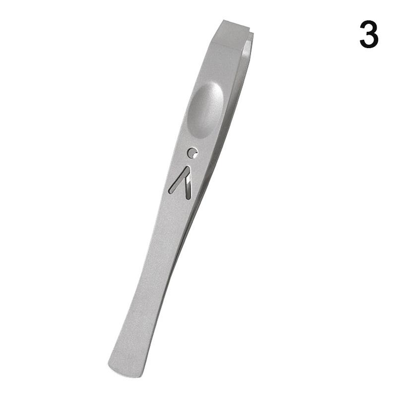 Professionelle Pinzette mit breiter Spitze zum Haarezupfen für Frauen und Männer, verdicktes Edelstahl-Bartpflege-Werkzeug