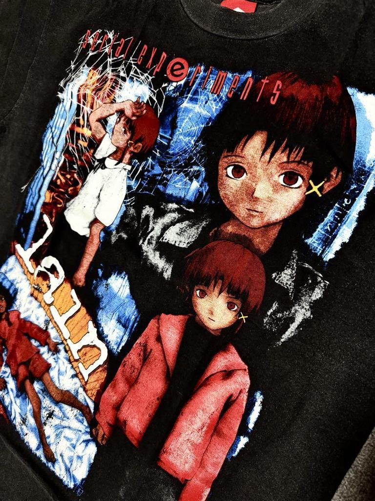 [USED] Serial Experiments Lain T-shirt XL Size