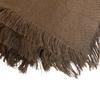 LOUIS VUITTON Large format Monogram Voal silk Stall Brown silk unisex Used
