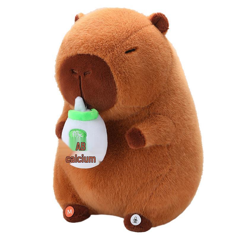 AI Capybara Plush Toy: Interactive Dialogues with Deepseek Doubao AI