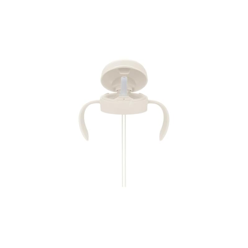 Richell Try Leak-Free Straw Mug Replacement Parts R, Ivory, for Babies 7 Months and Up. Replacement Part, Polypropylene, 120780