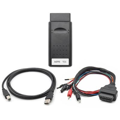 MPPS V21 ECU Chip Tuning Tool Auto Diagnostic Cable With Multiboot Breakout Tricore Cable Support Read Write ECU Programming