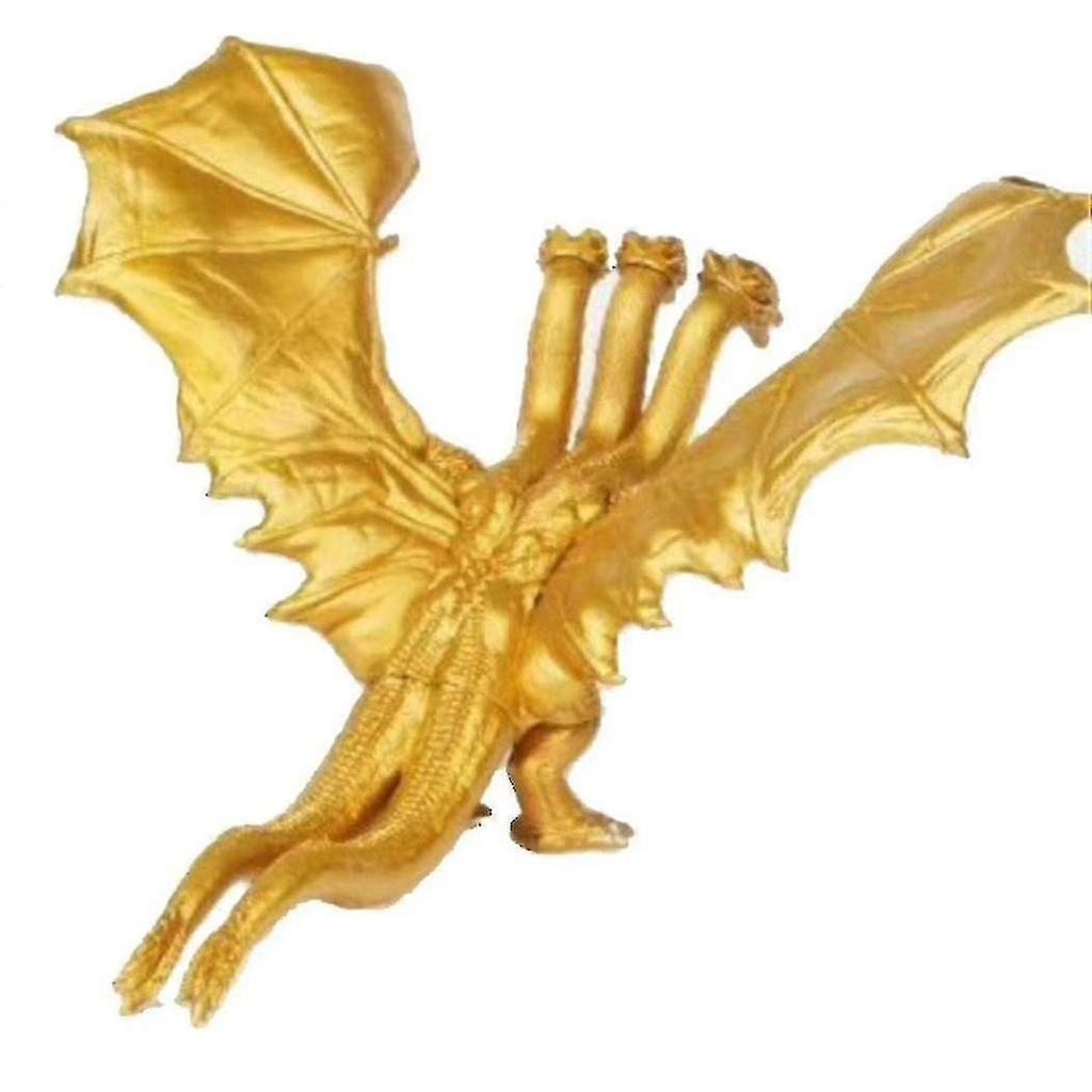 25-26 King Ghidorah Χρυσός Τρικέφαλος Δράκος - Συλλεκτική Φιγούρα Δράσης από PVC