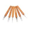 Rofeesional Dreadlock Crochet Bamboo Handle Hook 0.5Mm 0.75Mm 1-Hook 2-Hooks