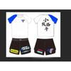 Kids Youth Boxing Training Set Short Sleeve Top Pants Martial Arts Sparring
