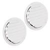 2PCS Boat Round Louver Vent 316 Stainless Steel Marine Ventilation Cover for Ships Yachts RVs
