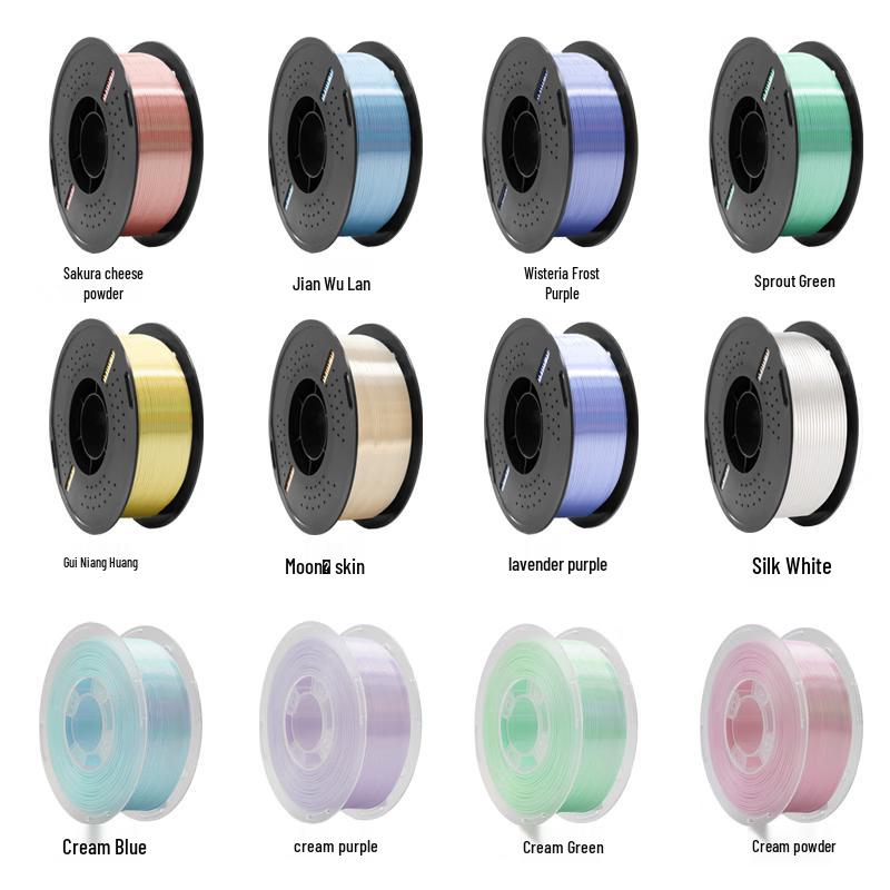 JUCOOLEPLA Silk+ Glossy PLA 3D Printing Filament