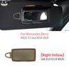 Car Interior Front Sun Shade Visor Makeup Cosmetic Mirror Cover For Mercedes Benz S Class W222  2014- S300 S320 S350 S400
