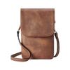 Stylish Phone Case Lightweight PU Leather Card Holder With Phone Slot Compact Crossbody Bag For Daily Use