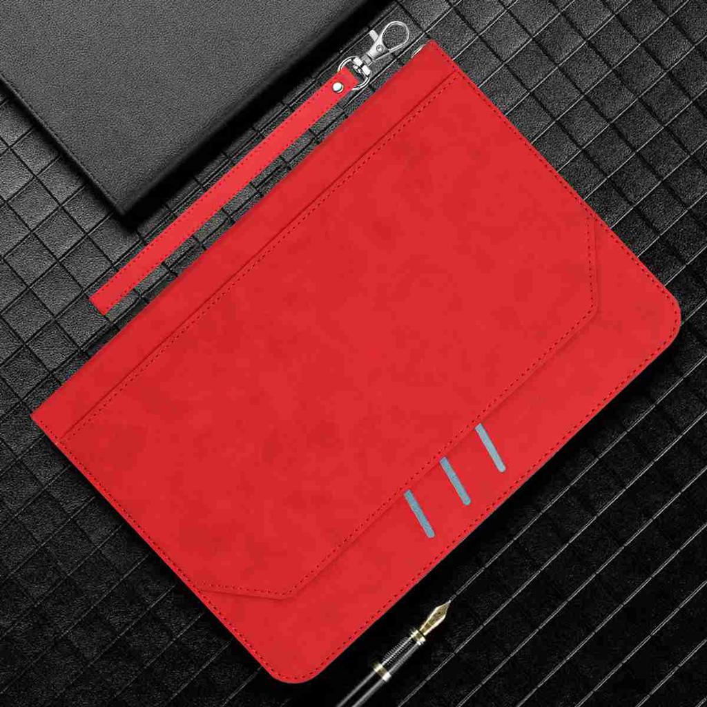 For Samsung Galaxy Tab S9 FE Case - Durable Faux Leather Cover w/Adjustable Stand & Anti-Slip Grip (5 Colors)