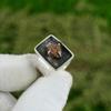 Natural Pink Tourmaline Gemstone Statement Adjustable Ring 925 Sterling Silver
