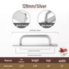 Hole-Free Aluminum Alloy Sliding Door Handle for Cabinets and Drawers