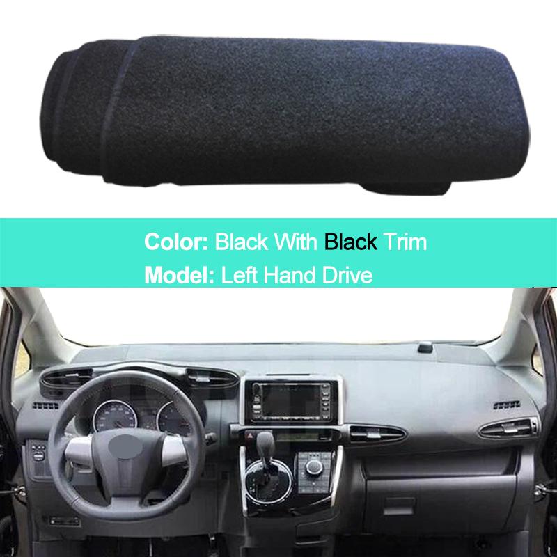 Car Inner Dashboard Cover Dash Mat Carpet For Toyota  2010 - 2018 Dashmat Sun Shade 2017 2016 2015 2014 2013 2012 2011