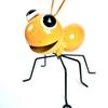 Iron Art Ant Decoration: Creative Desktop & Garden Ornament