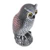 Plastic Bird Owl Decoy Owls To Keep Birds Away Exquisite Workmanship Plastic Material Fine Details for Birds for Small Animal