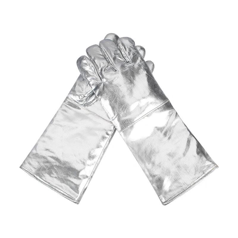 Aramid Aluminized Industrial Heat Resistant Gloves