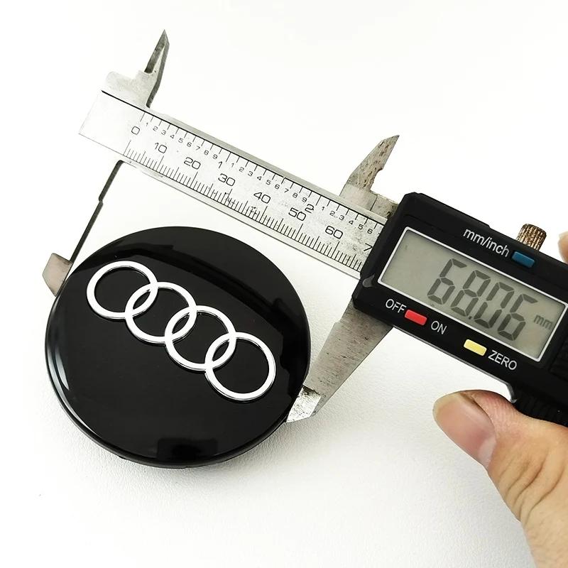 Audi 4 60mm/61mm/68mm/69mm car wheel hub center cover replacement cover accessories suitable for A3 A4 A5 A7 Q2 Q3 Q5 Q8 TT RS