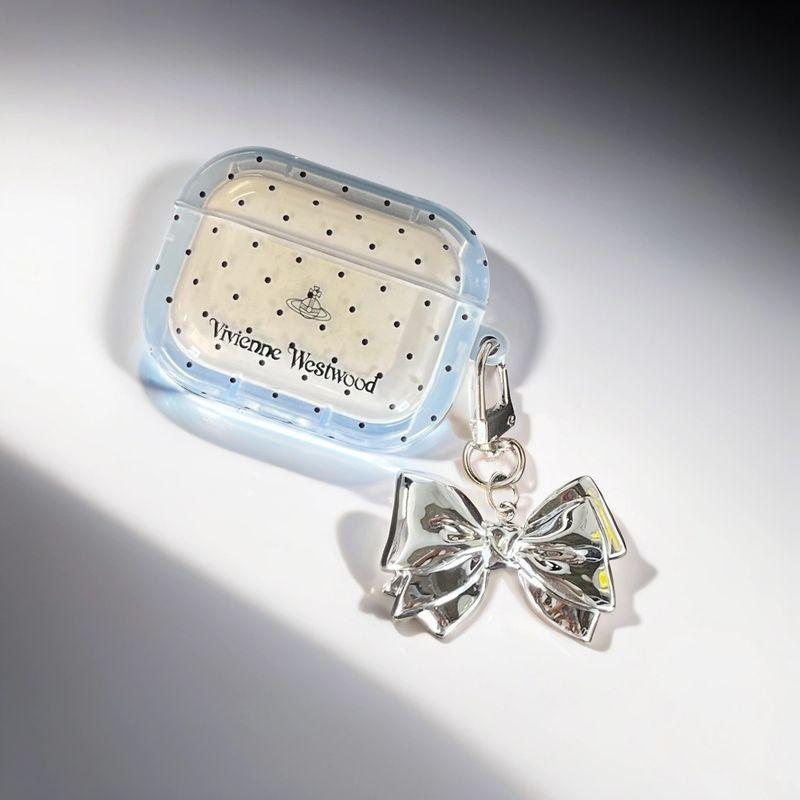 

Airpodspro2 Apple Wireless Bluetooth Earphone Cover Airpods1/2 Female 4 New Arrival Airpods4/3 Soft Earphone Case Drop-Resistant Classy Young Adult Apple Airpods 3 Wave Point Saturn (send ornaments)