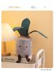 JC Style Tulip Tiger Tail Potted Monstera & Orchid Plush Toy Indoor Decor
