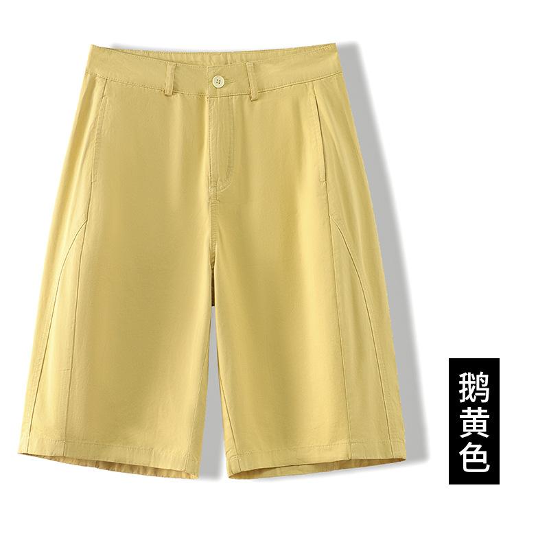 drape loose and versatile casual straight bud pants women's 1116 summer explosion high waist thin breathable wide leg pants