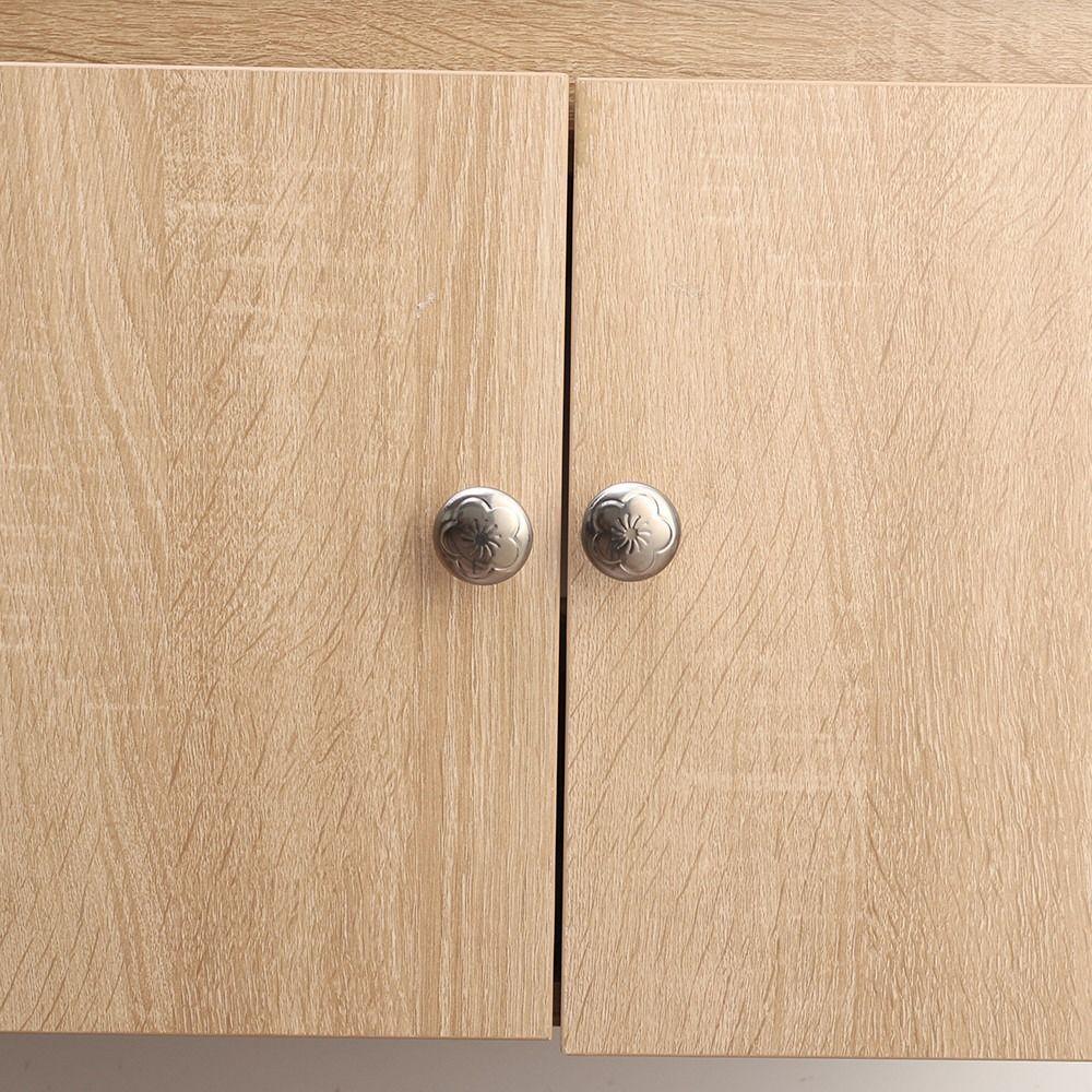 Stainless Steel Drawer Knobs Round Kitchen Home Cabinet Door Handles Cupboard Single-hole Pull with Screws Furniture Hardware