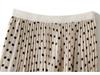 Elegant Polka Dot A-Line Pleated Skirt for Women - 2026 New Style, Casual & Slimming