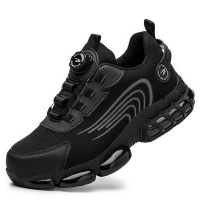 Spring Men Sneakers Anti-slip Wear-resistant Safty Work Shoes Indestructible Anti-smash Anti-puncture Hiking Climbing Shoes