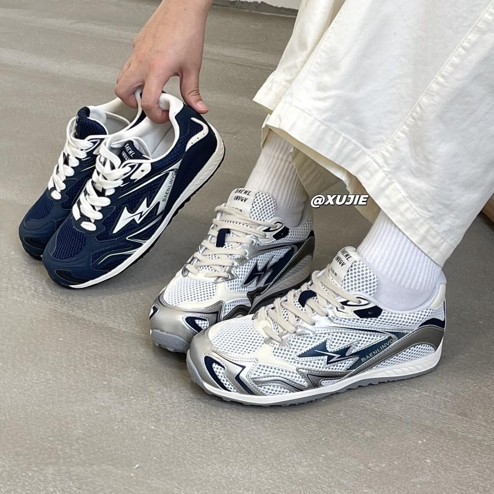 Retro Mesh Casual Sports Dad Shoes Women's Versatile Fashion Silver Laser Couple Casual Sports