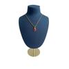 Mannequin Shaped Necklace Showcase Stand Stylish Portrait Model Jewelry Holder Tabletop Neckchain Pendant Display Rack