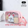 Modern Simple Pvc Cosmetic Organizer With Large Capacity For Home And Travel Use